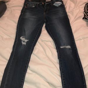 AEROPOSTALE HIGH WAISTED SKINNY JEANS